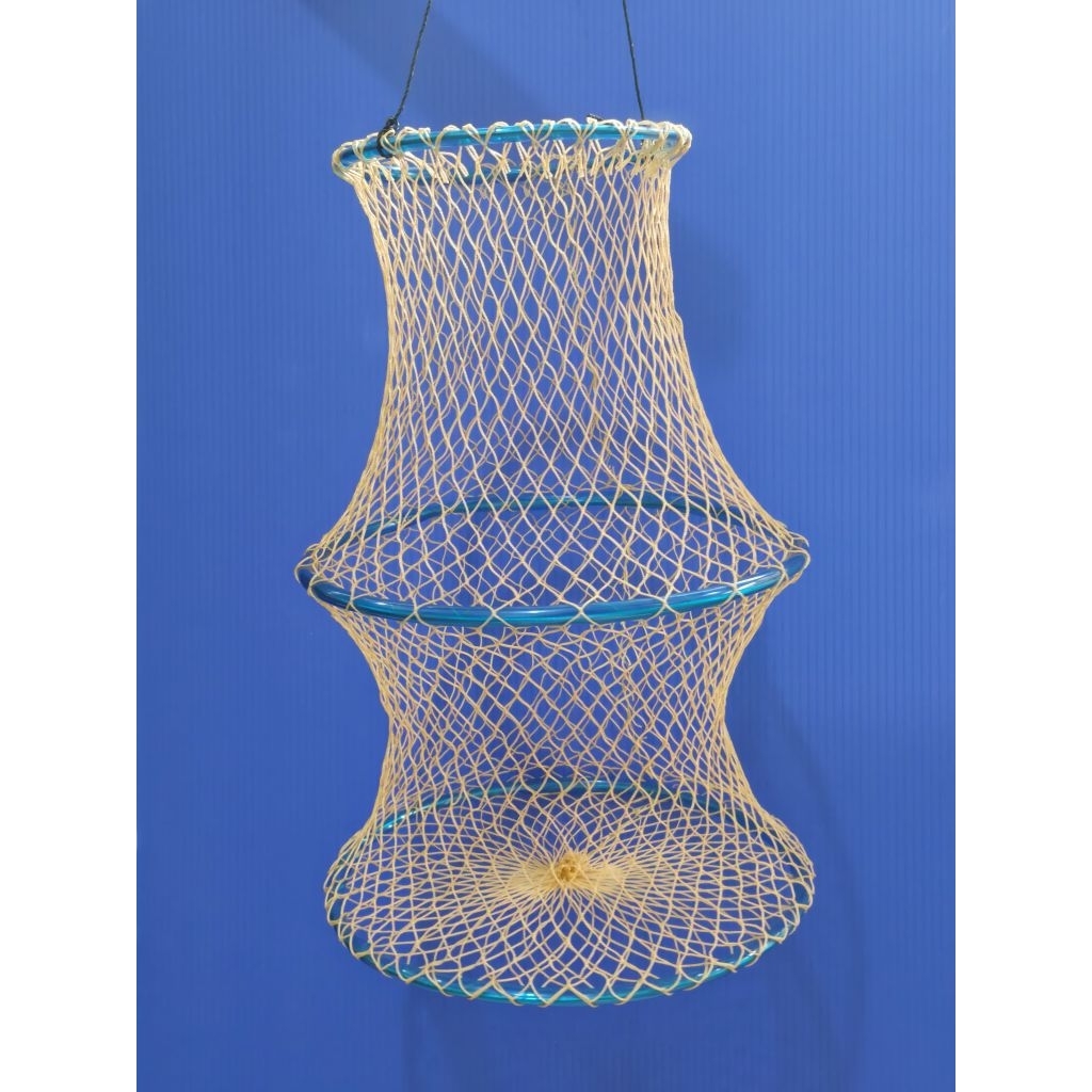 Korang atau Koja Tempat Ikan Diameter 18 cm Panjang 30 cm Bahan Nilon untuk Perlengkapan Memancing