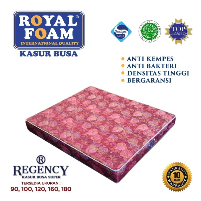 KASUR BUSA SUPER ROYAL FOAM REGENCY 160x200x20 CM