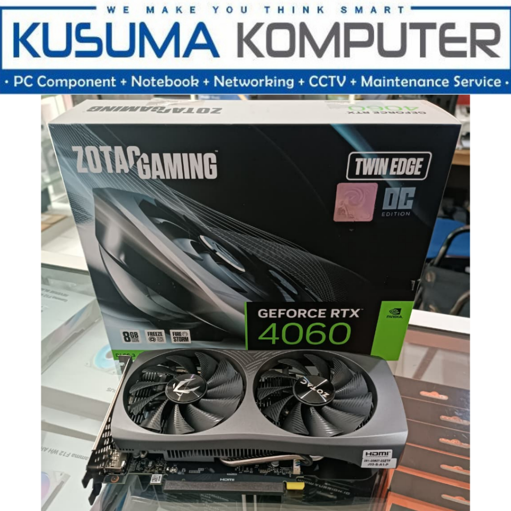 VGA Zotac RTX 4060 8GB bekas Garansi resmi 2027