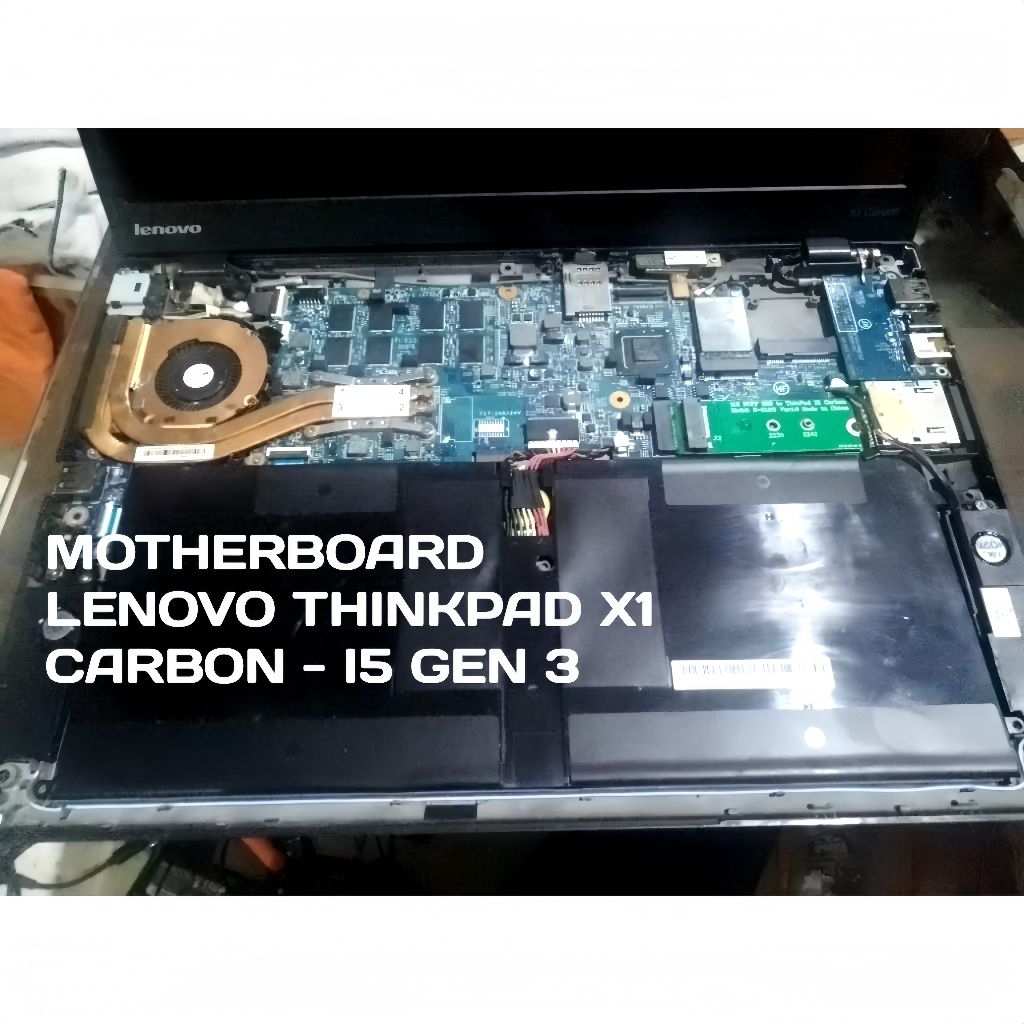 MAINBOARD MESIN LENOVO THINKPAD X1 CARBON - I5 GEN 3 LANCAR JAYA