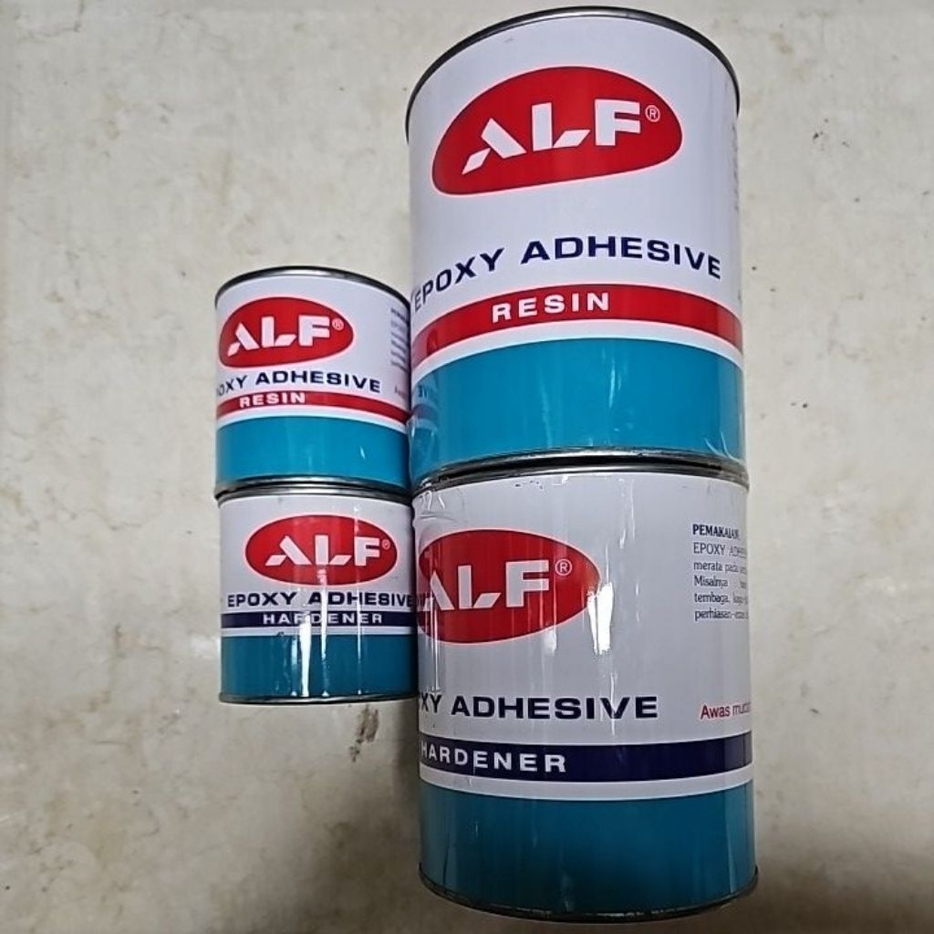 Lem ALF Berisi Resin dan Hardener / ALF Epoxy Adhesive (Resin + Hardener)