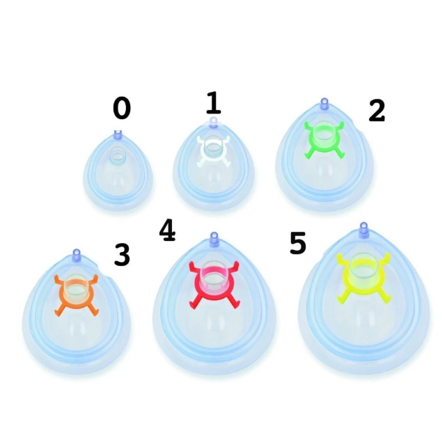 Sungkup ambubag silicone baby / anak / dewasa sungkup ambubag Bmed