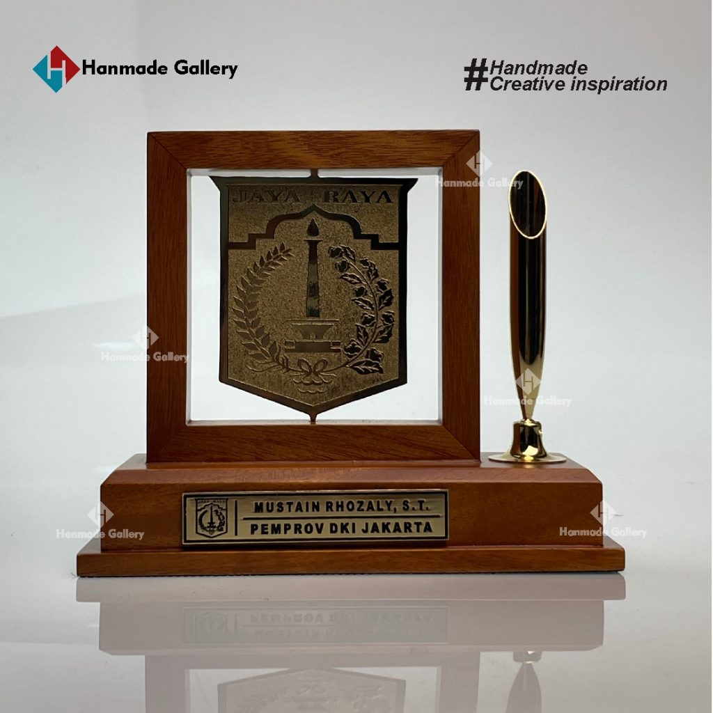 PLAKAT SOUVENIR PEN HOLDER PEMPROV DKI JAKARTA
