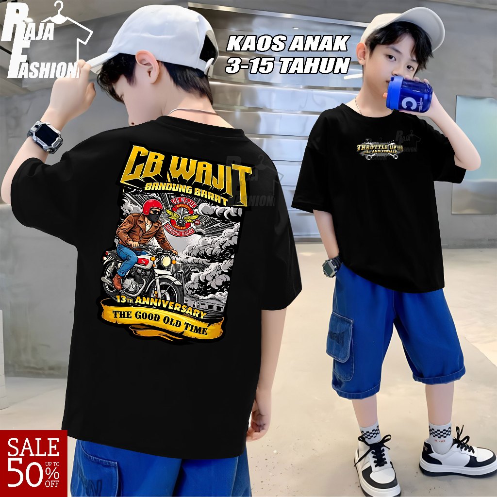 Kaos ANAK Acara CB Wajit Bandung Barat Kaos Unisex Kaos Pria & Wanita