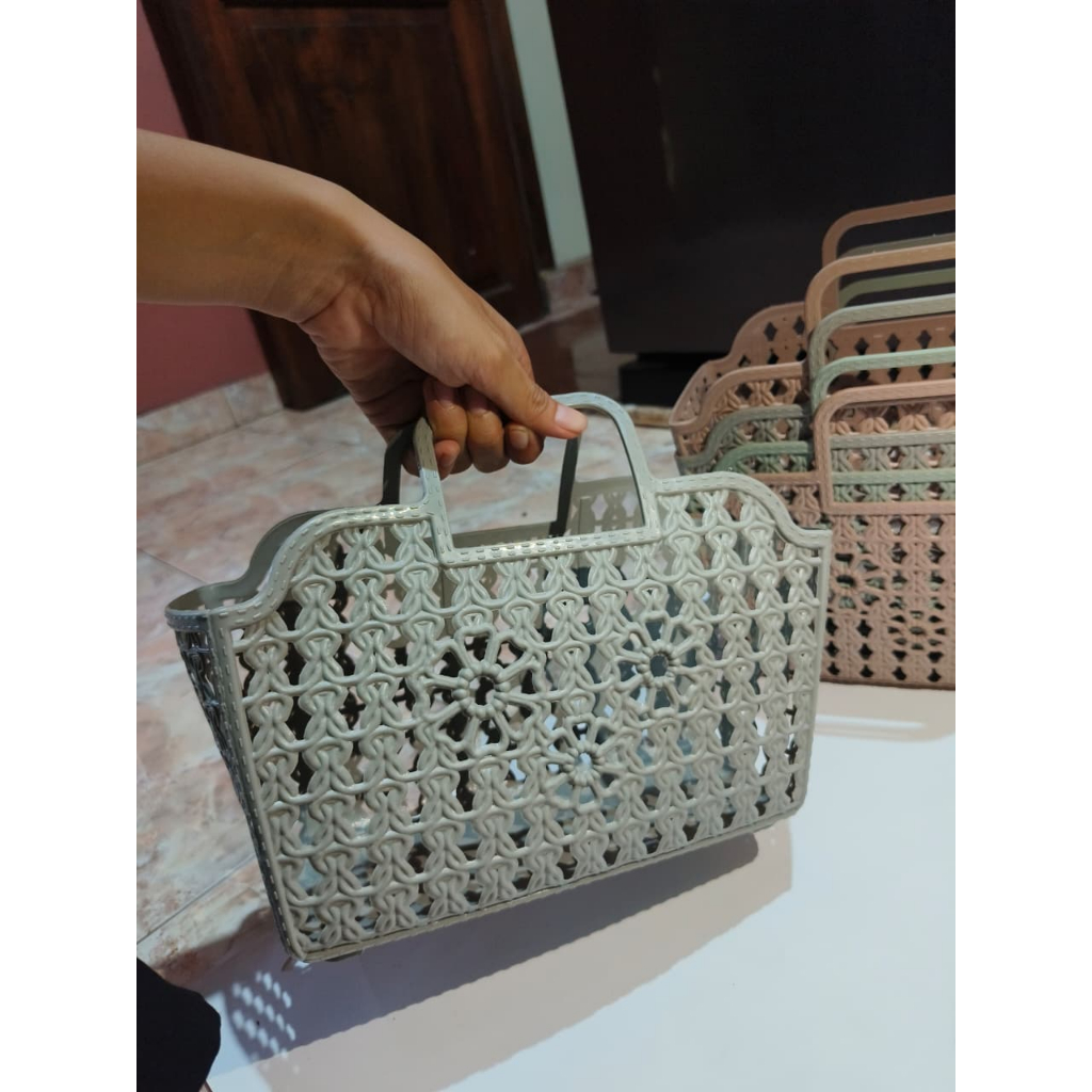 Tas Jinjing Plastik Serba Guna BESAR | Tas Parcel dan Hampers Kuat