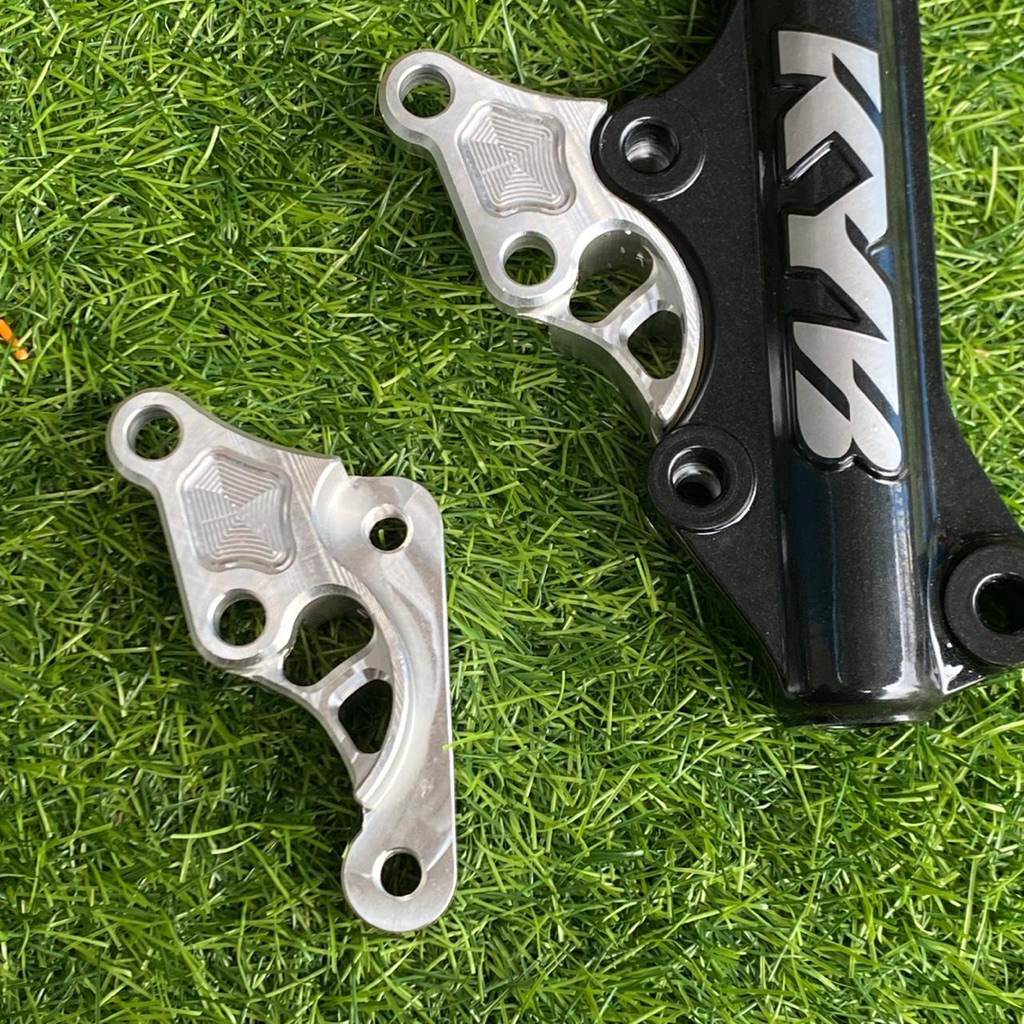 breket cnc pnp jupiter z disc 300 dudukan kaliper Brembo axial piringan uk300 pangkon kaliper pnp ju