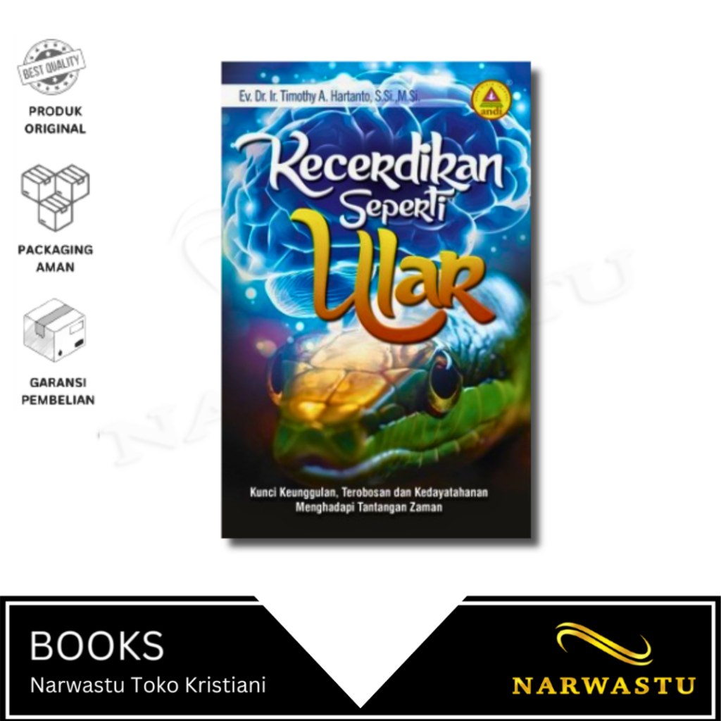 Buku Kecerdikan Seperti Ular - Kunci Keunggulan - AO184