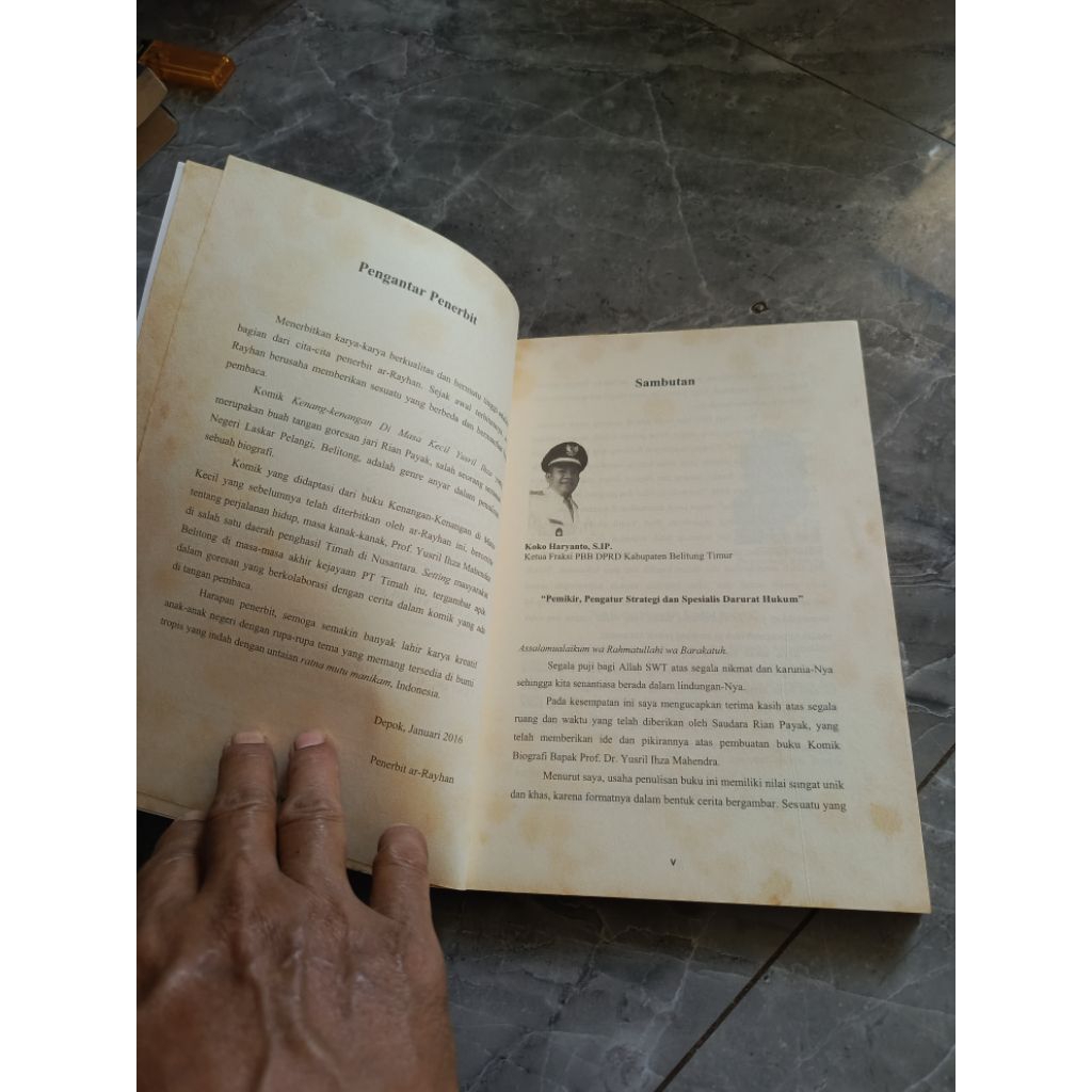 Kenang-Kenangan Di Masa Kecil YUSRIL IHZA Mahendra-Rian Payak-H1