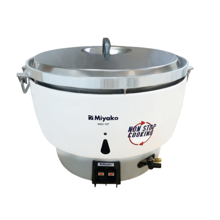 Miyako Gas Rice Cooker 20 Liter MGC-10T / Penanak Nasi Gas Rice Cooker Gas 20L MGC 10T Garansi Resmi