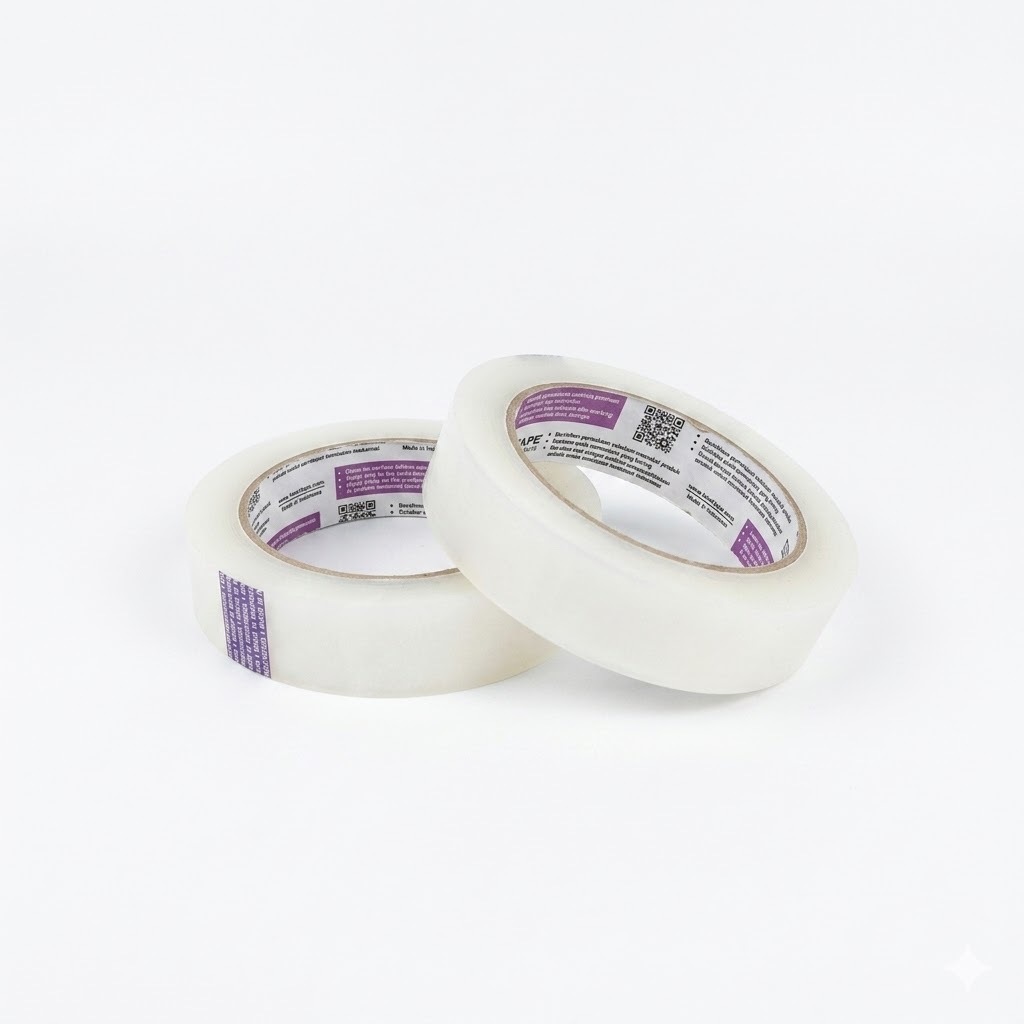 Lakban Isolasi Tape Bening Nachi 1" x 100 yard Lakban Nachi 1 Inch