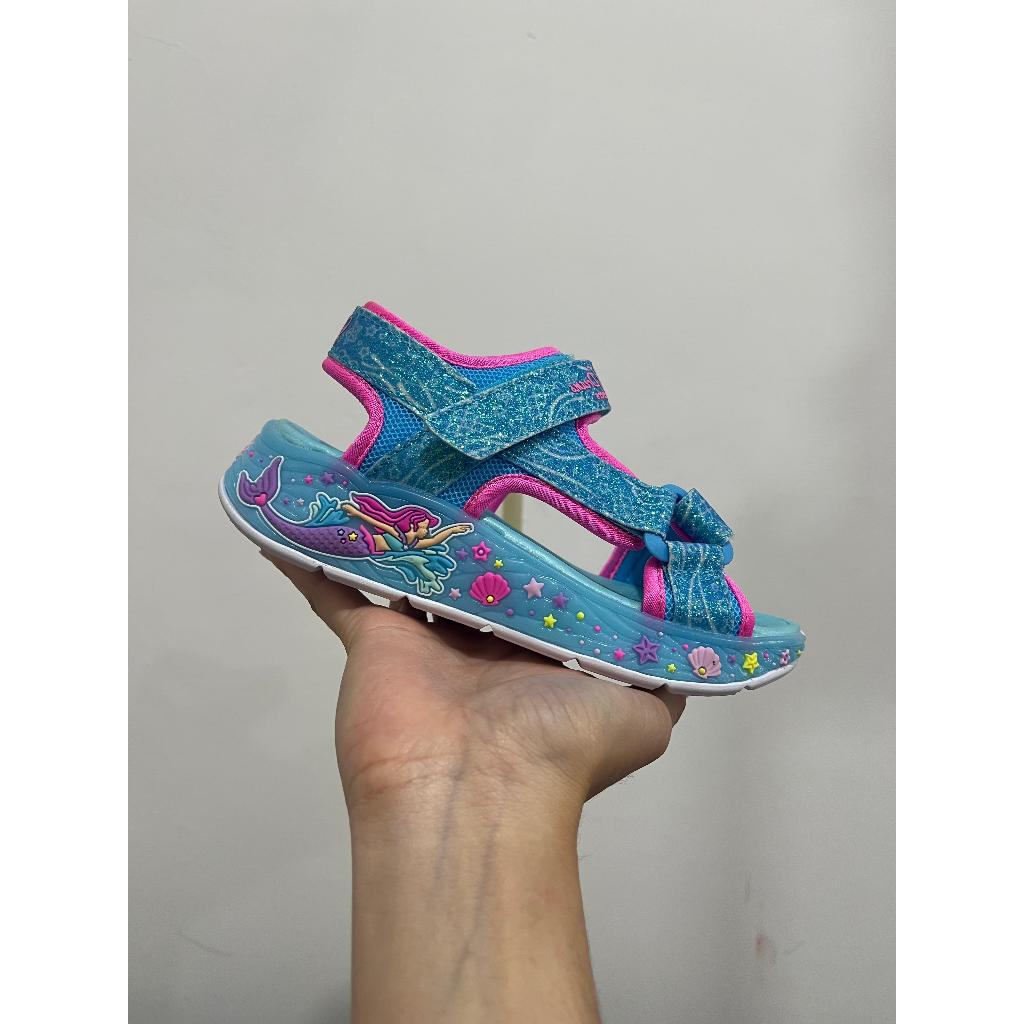 SEPATU SANDAL ANAK SKECHERS MERMAID DREAM KIDS ORIGINAL303108L/BLMT