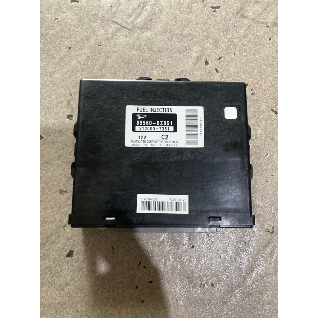 89560-BZ851 89560-BZ850 ECU computer engine control avanza veloz