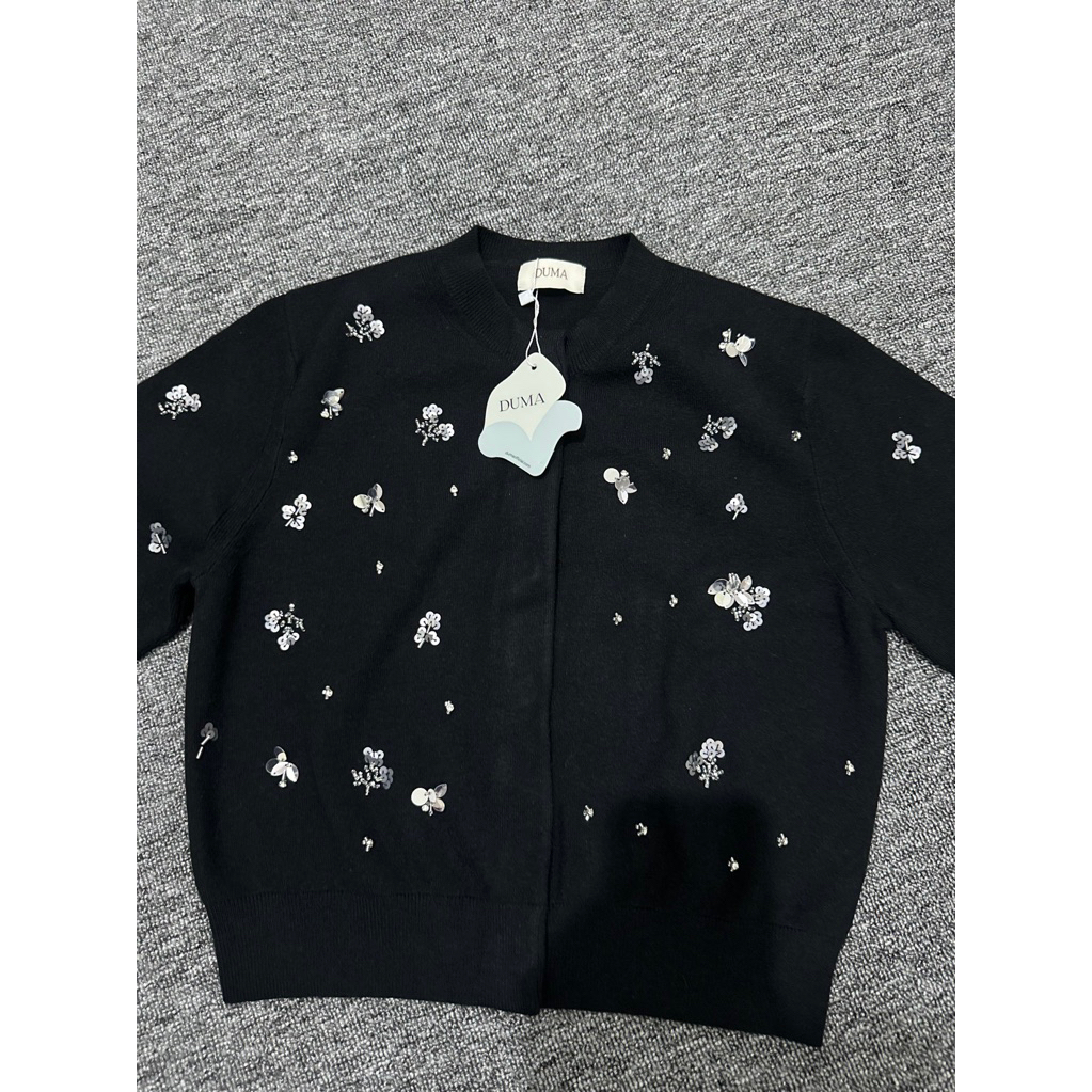 DUMA IZORA CARDIGAN BLACK | NEW | REDY 1 NO PO BLACK