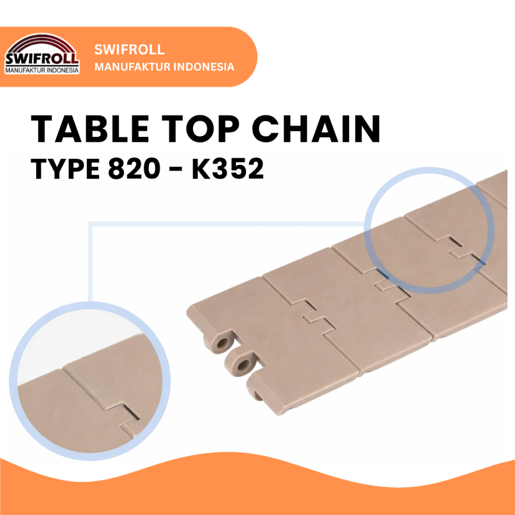 Table Top Chain Conveyor TTC820-K325