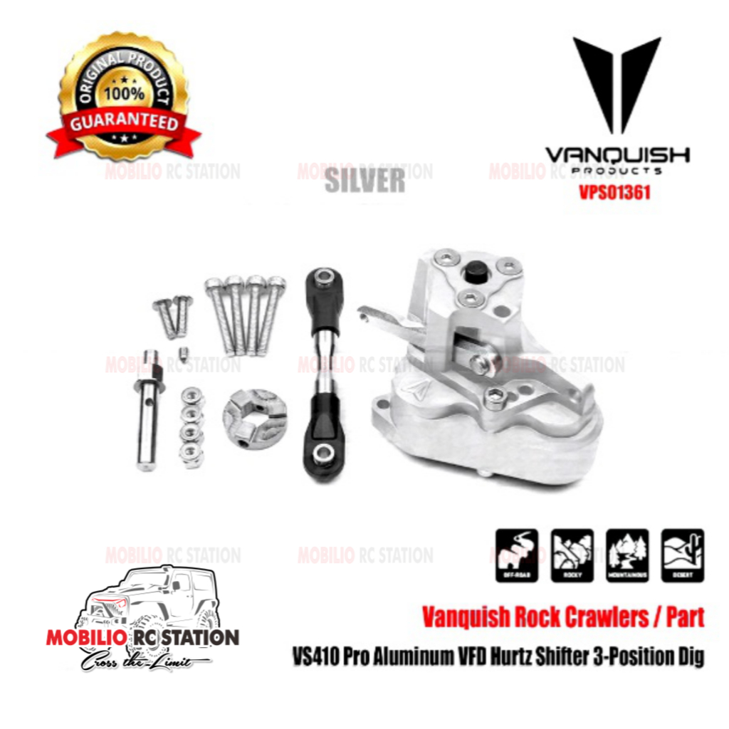 Vanquish Products VS4-10 Pro Alum VFD Hurzt Shifter 3-Position Dig SV