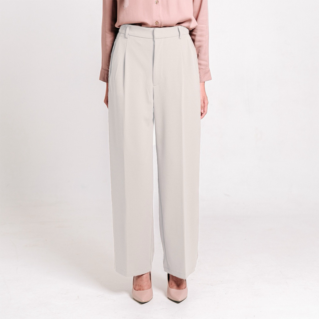 Atala Scarves | Wide Pants | Celana Kulot Highwaist Jumbo Wanita