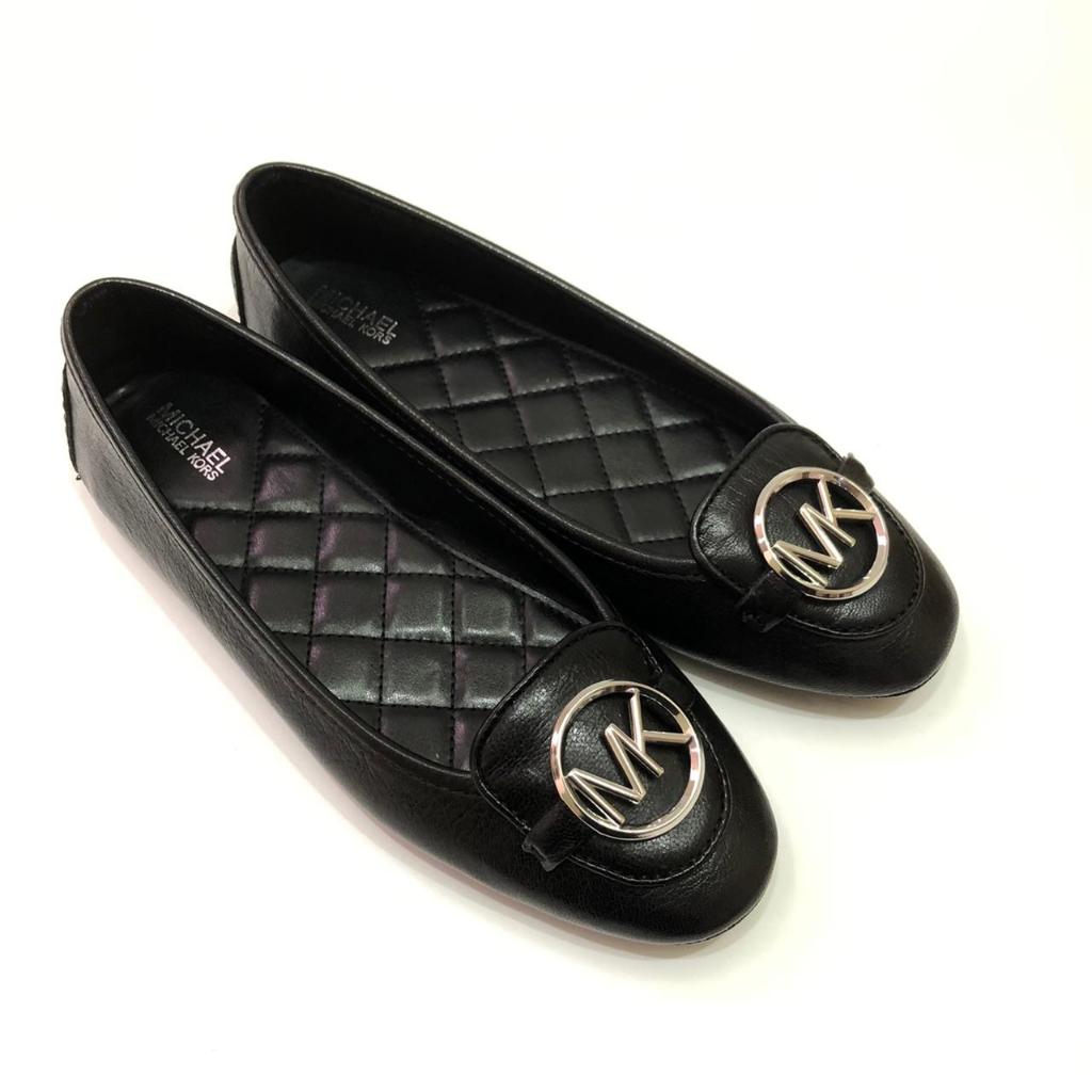 Michael Kors Lillie Flat Shoes in Black SHW - non Box Brand Sixe 7