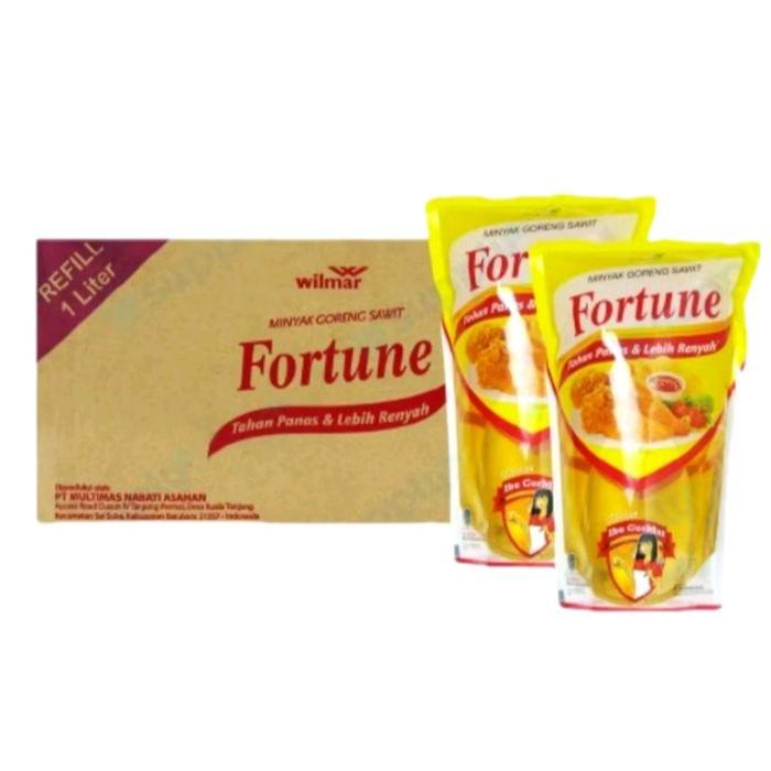 FORTUNE MINYAK GORENG 1L KARTONAN