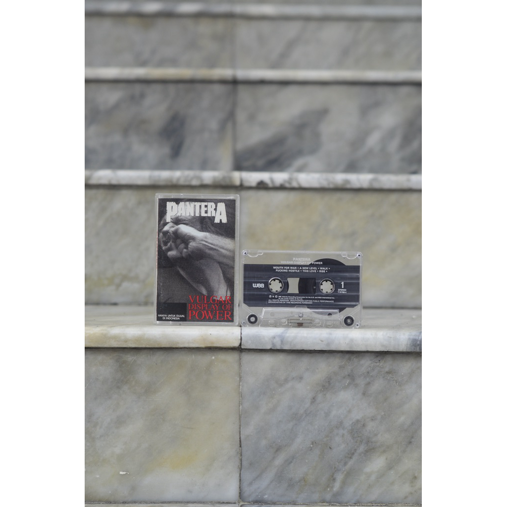 Kaset pita Pantera Vulgar Display of Power