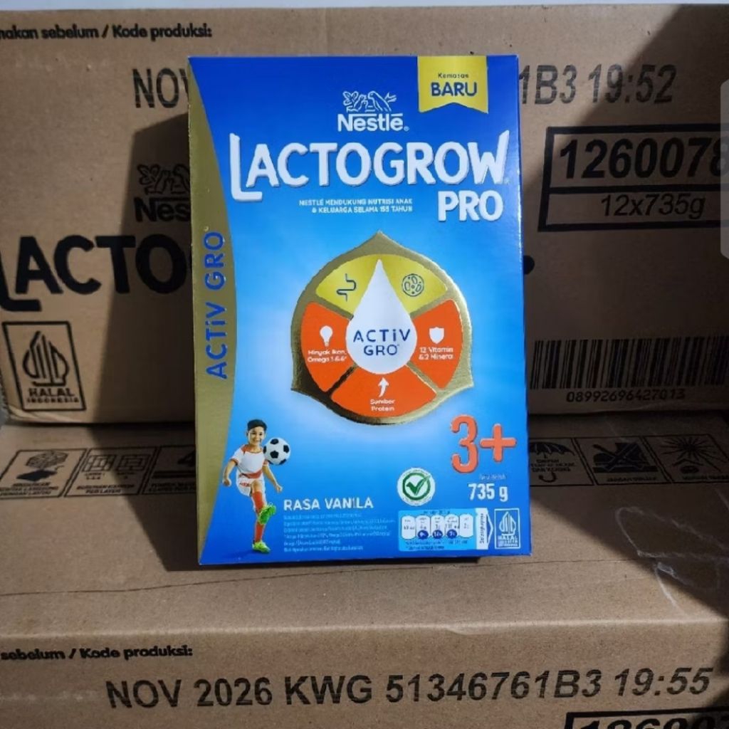 Lactogrow 4 Vanila / Madu 735gram