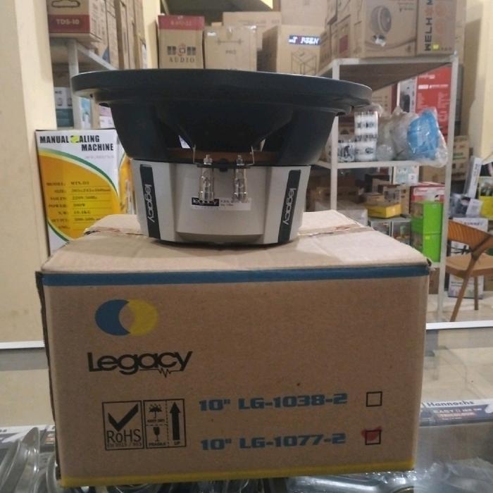 Speaker Legacy 10 inch LG 1077 / LG1077 Subwofer original sinar baja