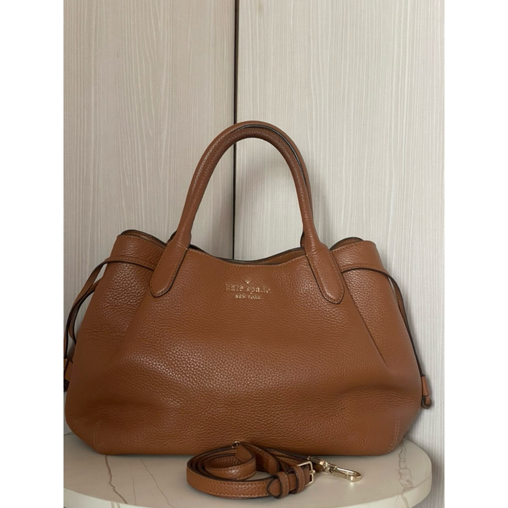 Dumpling Satchel Brown