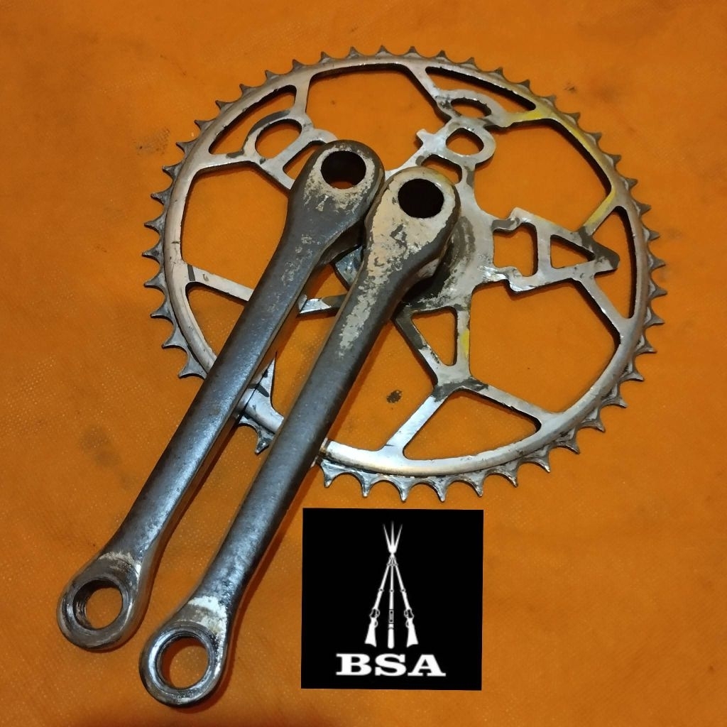 Gear crank sepeda onthel tua BSA England original