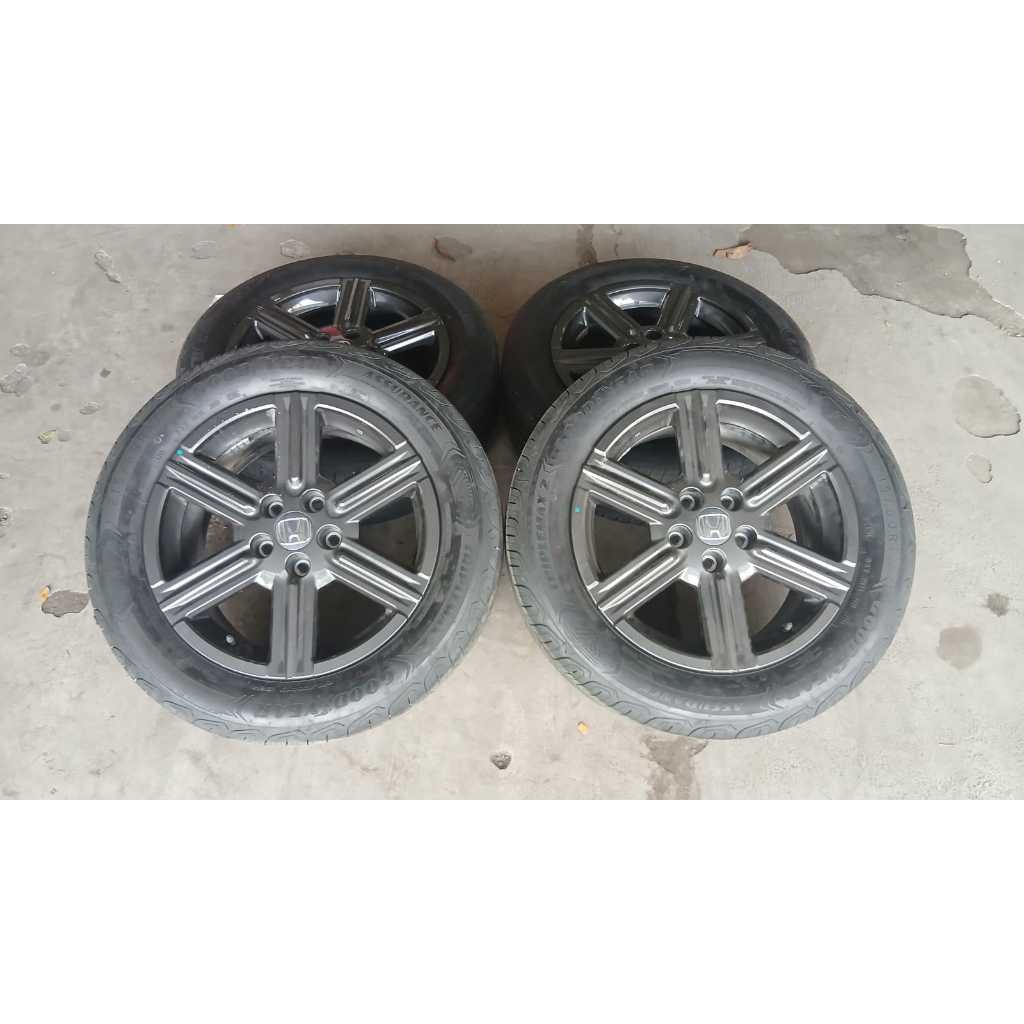 VELG MOBIL HONDA HR-V RING 18 OEM ORIGINAL PCD 5X114,3 MURAH R18 H5X114,3 BAN BRIDGESTONE 225/50