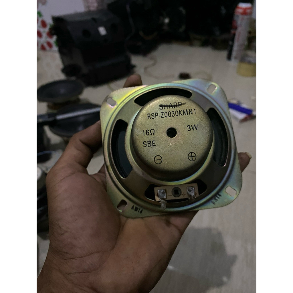 speaker middel 4inc 16ohm 3watt
