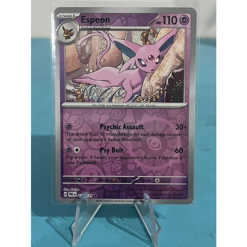 Espeon [Reverse] #33 Pokemon Prismatic Evolutions