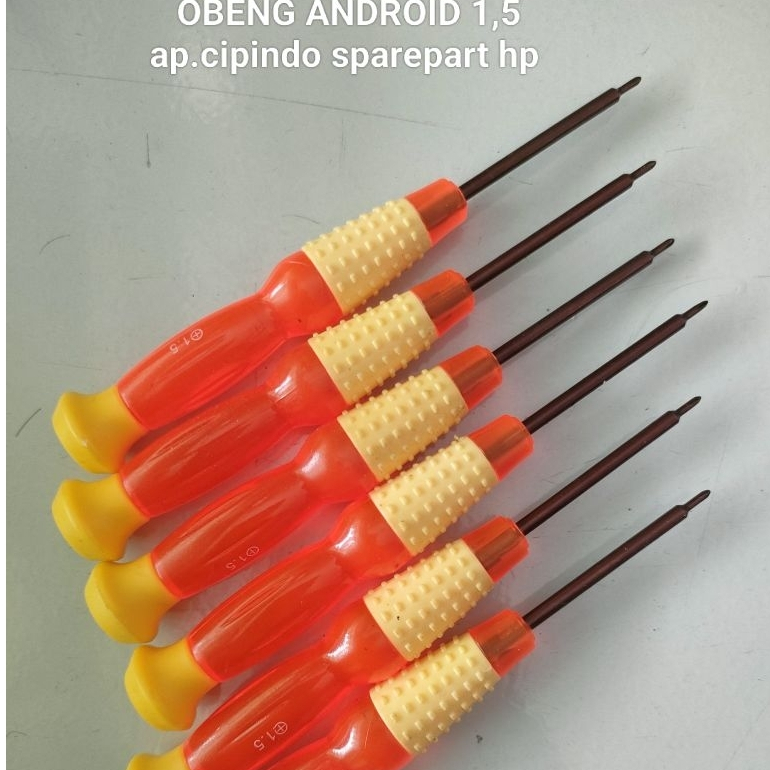 OBENG PLUS 1,5 UNTUK HP ANDROID BAHAN BAJA