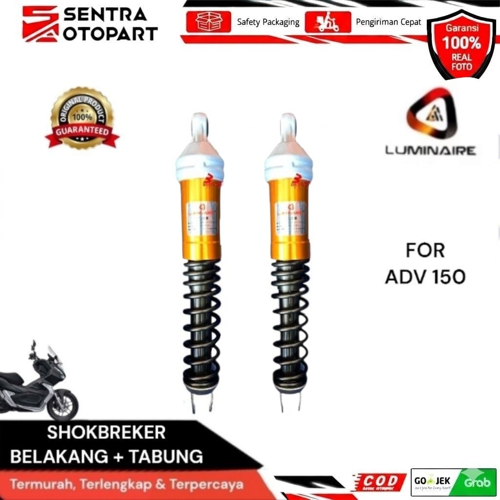 shock shokbreaker belakang adv 150 adv150 tabung luminaire