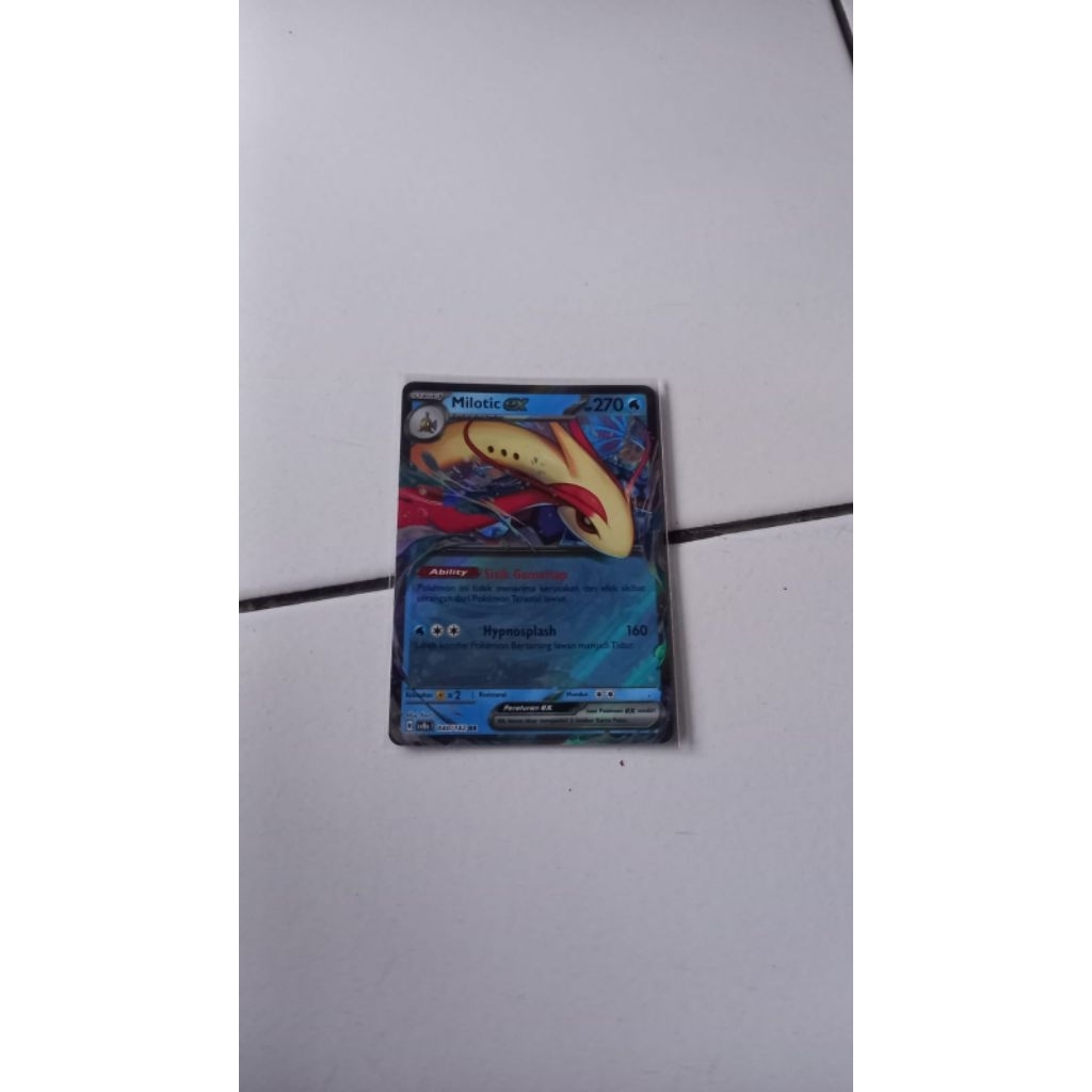 TCG Pokemon Card - Milotic EX (RR) - INDONESIA