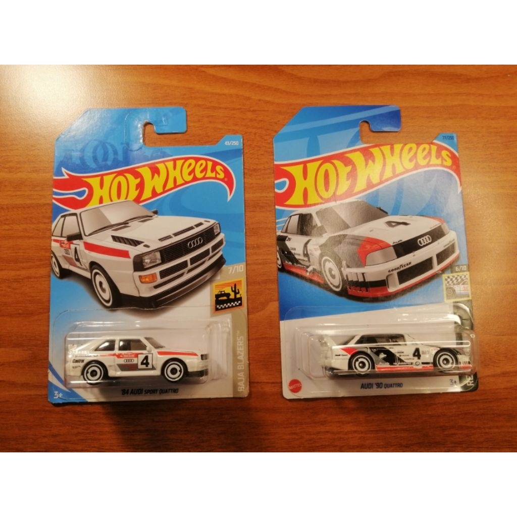Hot Wheels 84 Audi Sport Quattro & Audi 90 Quattro
