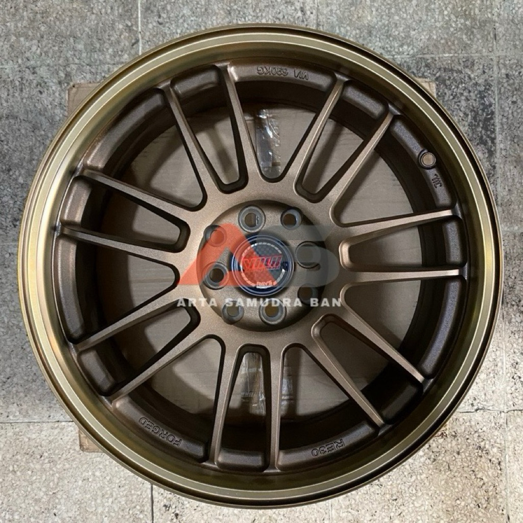 Velg Volk Rays RE30 R 17 R17 PCD 4X100 4X114 4-100 4-114 Raize Rocky Avanza City Jazz Yaris