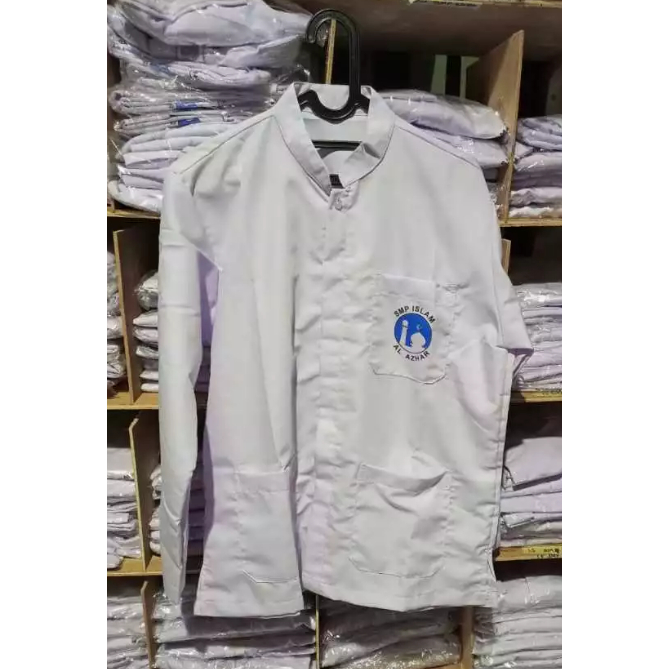 Koko Muslim SMP Al-Azhar (Polos atau Bordir)