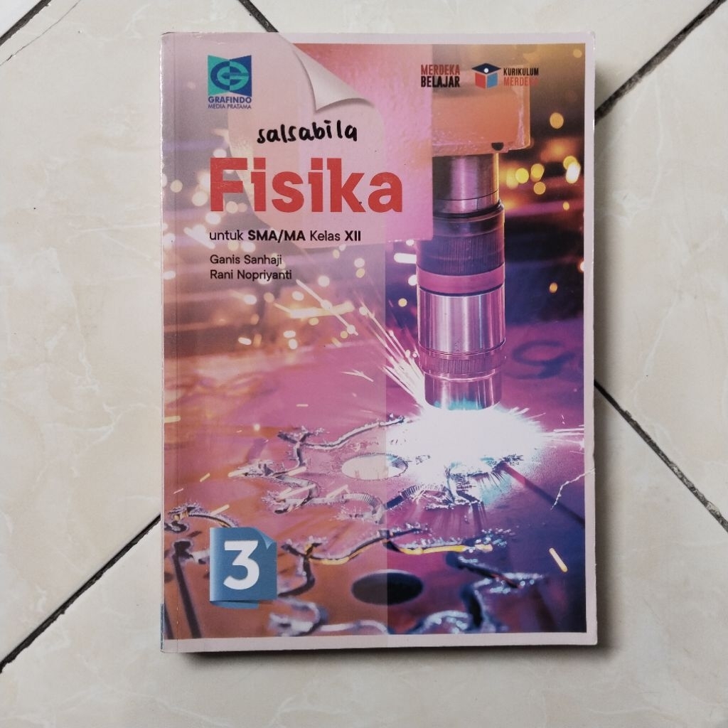 BUKU BEKAS PAKET PELAJARAN FISIKA KELAS X11/12 SMA/MA KURIKULUM MERDEKA(GRAFINDO)