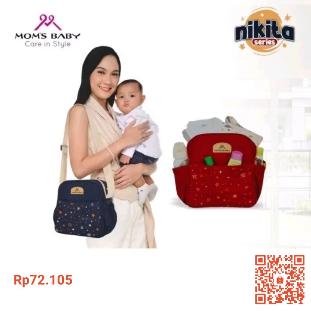 moms baby tas bayi kecil