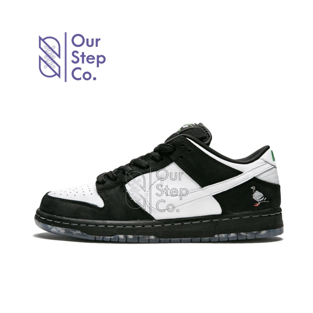 Sepatu Nike SB Dunk Low Pro Staple Panda Pigeon Original BNIB