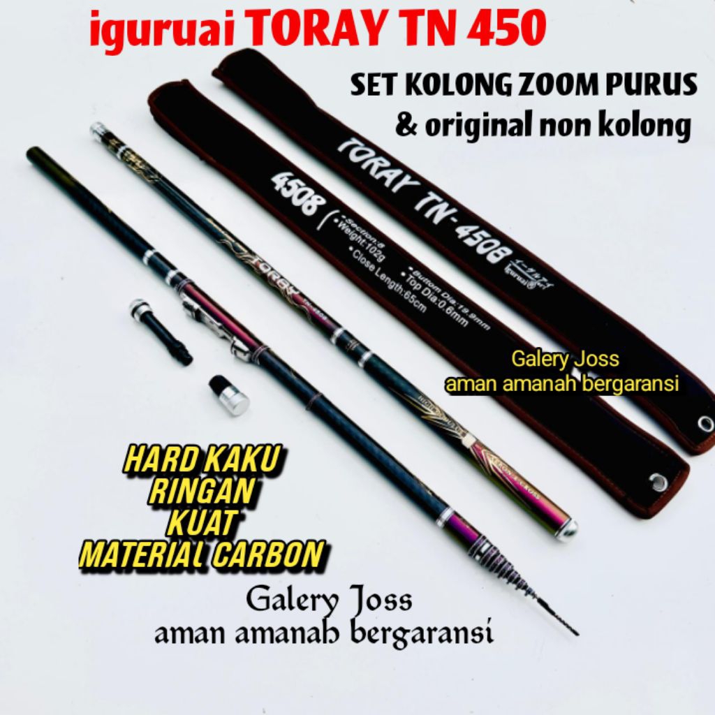 TEGEK KOLONG ZOOM IGURUAI TORAY TN 450 FREE PEKING PIPA PVC