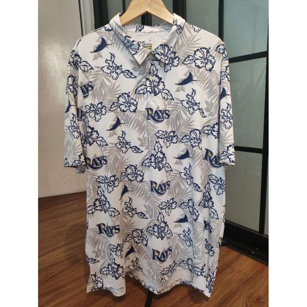 [PRELOVED]Kaos Polo reyn spooner MLB® TAMPA BAY RAYS PUA PERFORMANCE POLO -3XL