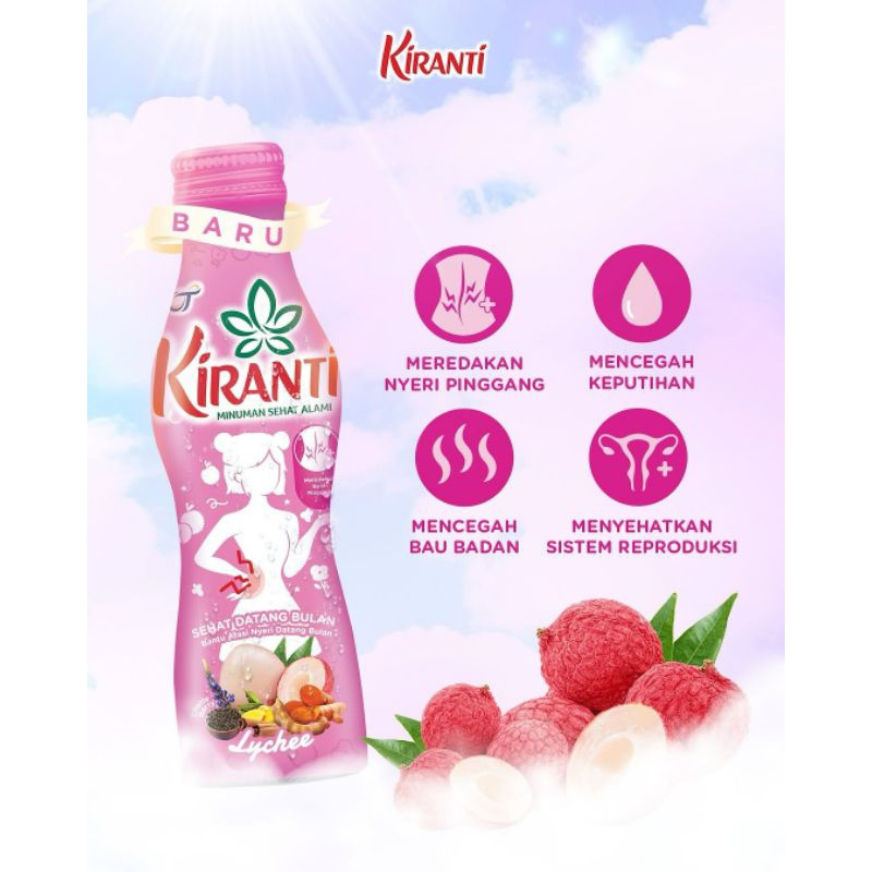 KIRANTI 150 ML  // MELANCARKAN DAN MEREDAKAN NYERI HAID