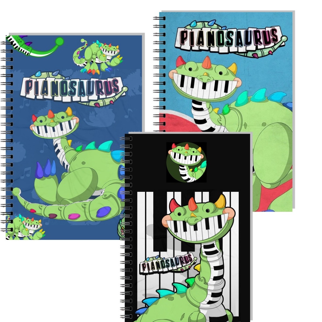 Notebook Pianosaurus Poppy Playtime
