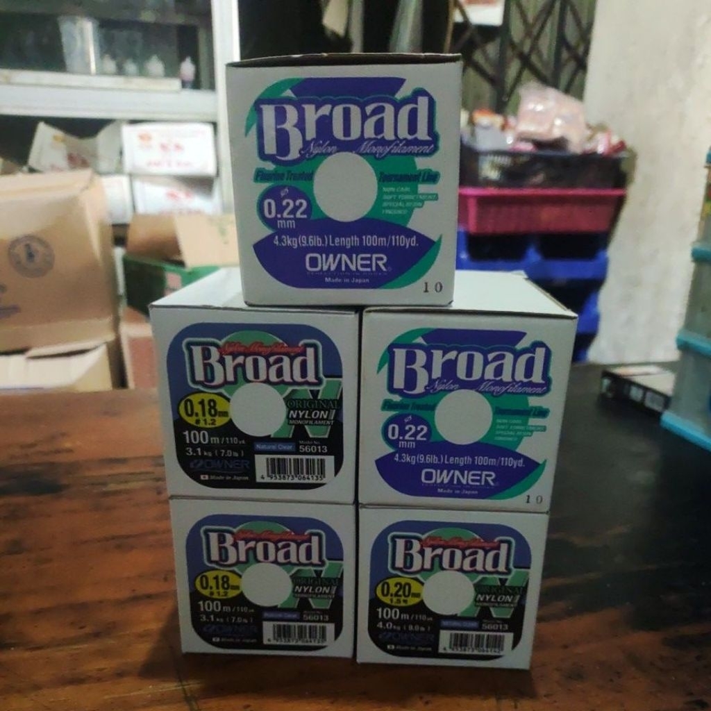 Senar Pancing OWNER BROAD 100 Meter