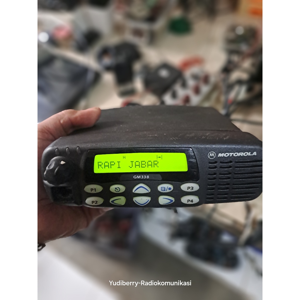 Radio Rig Motorola Gm338 Analog Frekuensi VHF Motorola GM 338 Vhf Tx 0 Watt