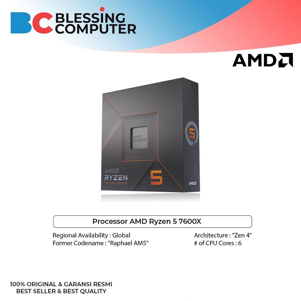 Processor AMD Ryzen 5 7600X
