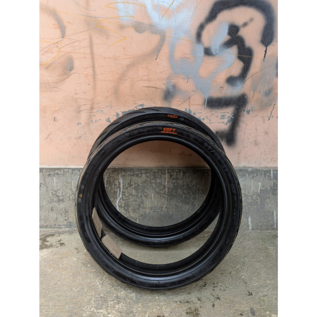 Ban Luar Yamaha CST ukur 90/80-17 Tubeless - Ban Motor Bebek & Sport Ring 17