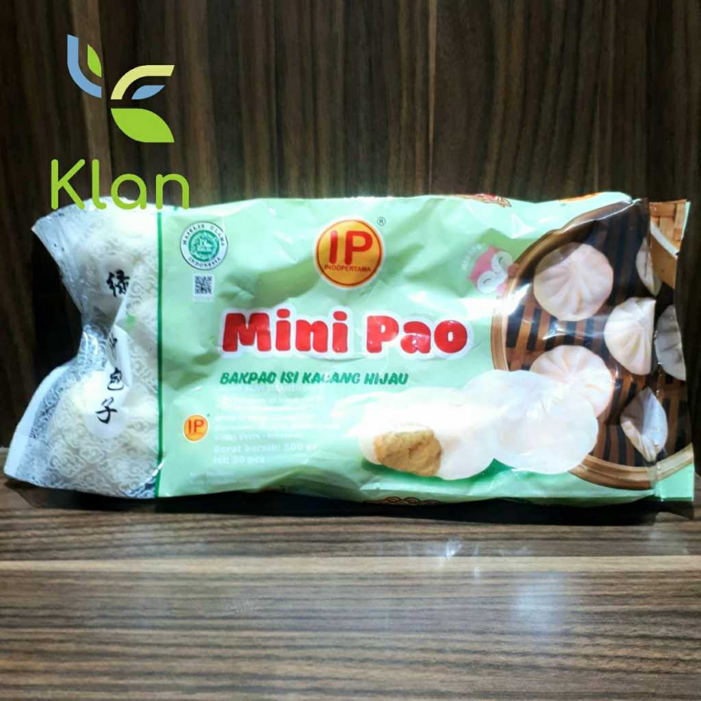 IP MINI PAO KACANG HIJAU ISI 30 500 GR/ BAKPAO MINI/ ROTI BAPAO KACANG IJO