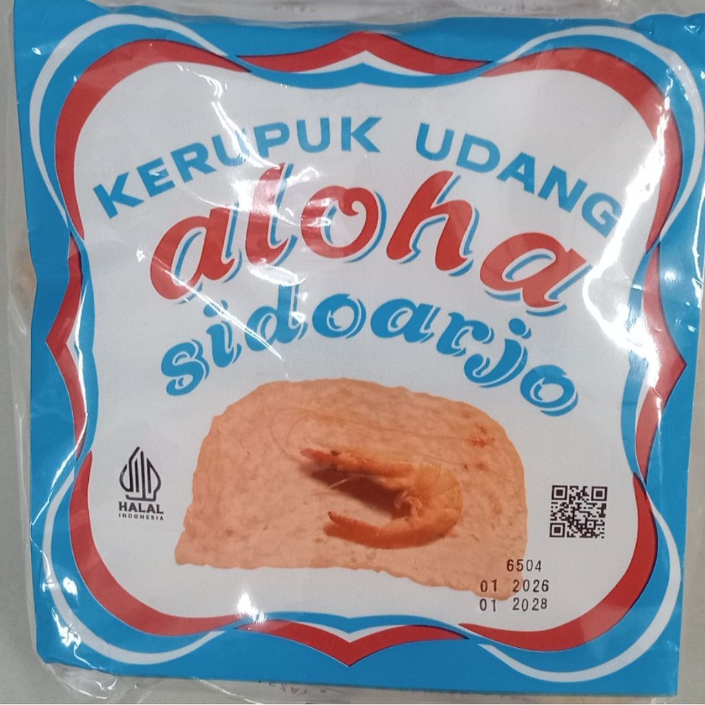 Kerupuk Udang Aloha  Sidoarjo 500 gr