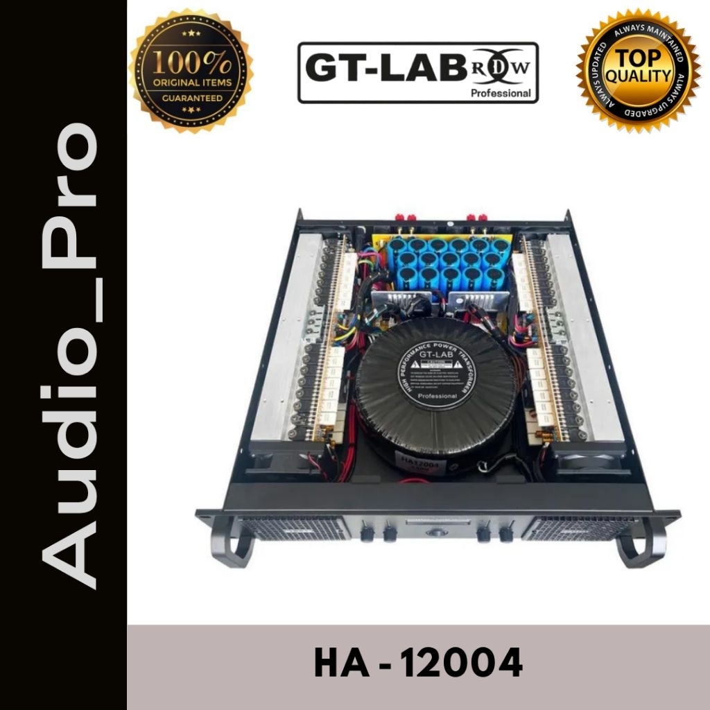 POWER AMPLIFIER AUDIO GT LAB HA 12004 HA12004 POWER CLASS H ORIGINAL